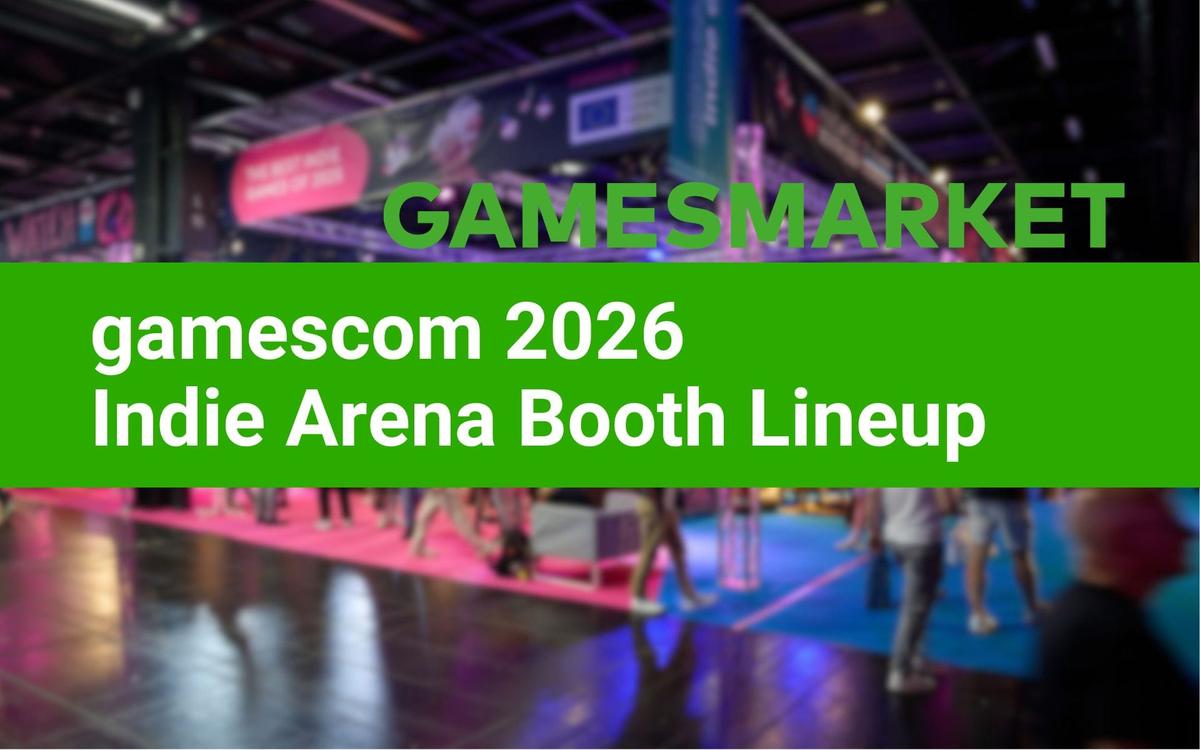 gamescom 2026 Indie Arena Booth 展出陣容視覺
