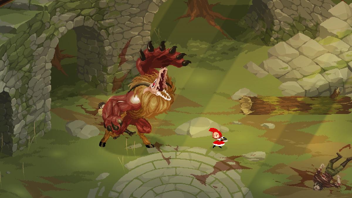 《紅眼露比》遊戲畫面