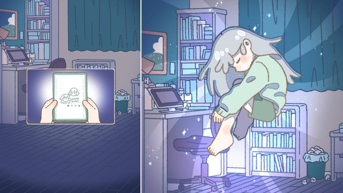 《走走小日》日記與室友小白的遊戲畫面