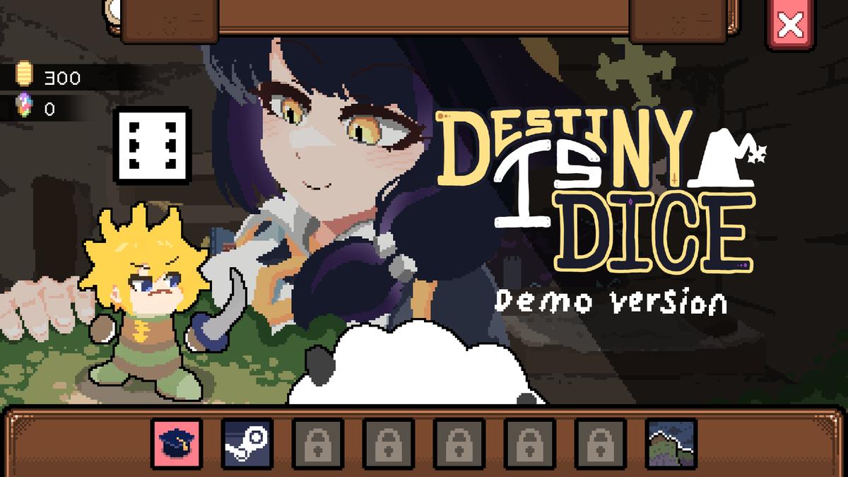 《命運骰子 Destiny Is Dice》地下城探索畫面
