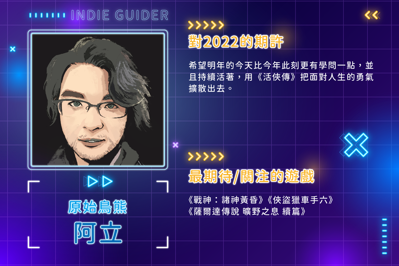 2021獨立遊戲製作人展望採訪計畫 Part6