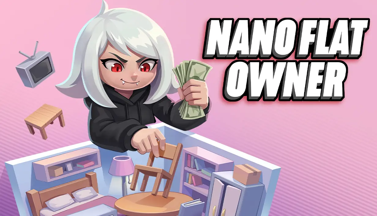 香港獨立遊戲團隊 Vision Party 開發可愛風空間設計遊戲 《Nano Flat Owner》 即將登陸 Steam