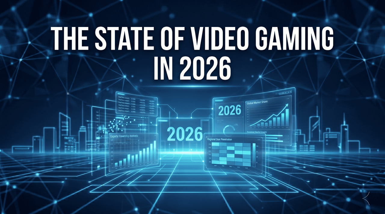 《The State of Video Gaming in 2026》報告公開 全球遊戲市場創新高但產業成長壓力浮現