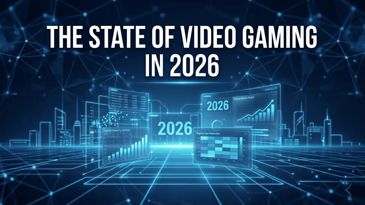 《The State of Video Gaming in 2026》報告公開 全球遊戲市場創新高但產業成長壓力浮現