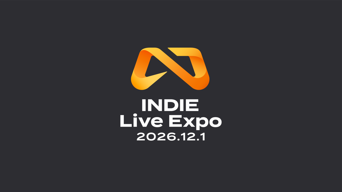 INDIE Live Expo 2026.12.1 主視覺