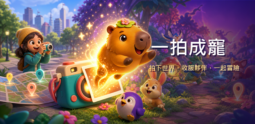 實境拍照寵物收集遊戲《一拍成寵 SnapPals》Google Play 上架　拍下真實動物化為 3D 夥伴