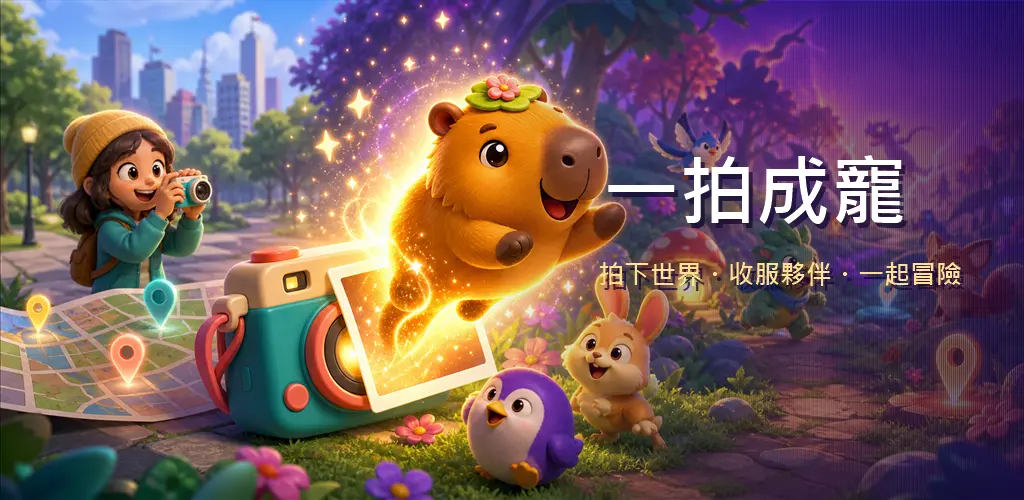 實境拍照寵物收集遊戲《一拍成寵 SnapPals》Google Play 上架 拍下真實動物化為 3D 夥伴