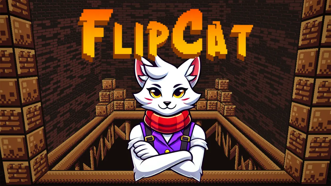 像素風解謎平台遊戲《FlipCat》PS4 版預定 8 月 12 日推出