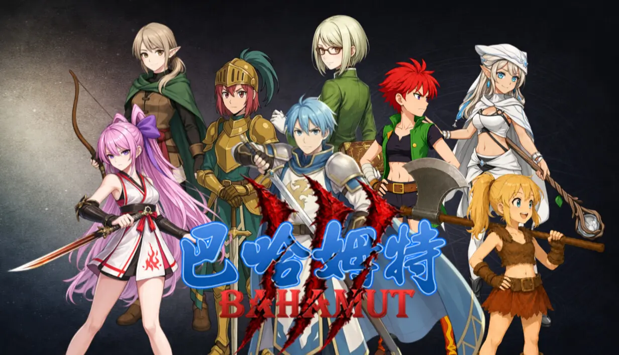 黑暗奇幻 RPG《巴哈姆特3-龍神之子的墮落》Steam 商店頁公開