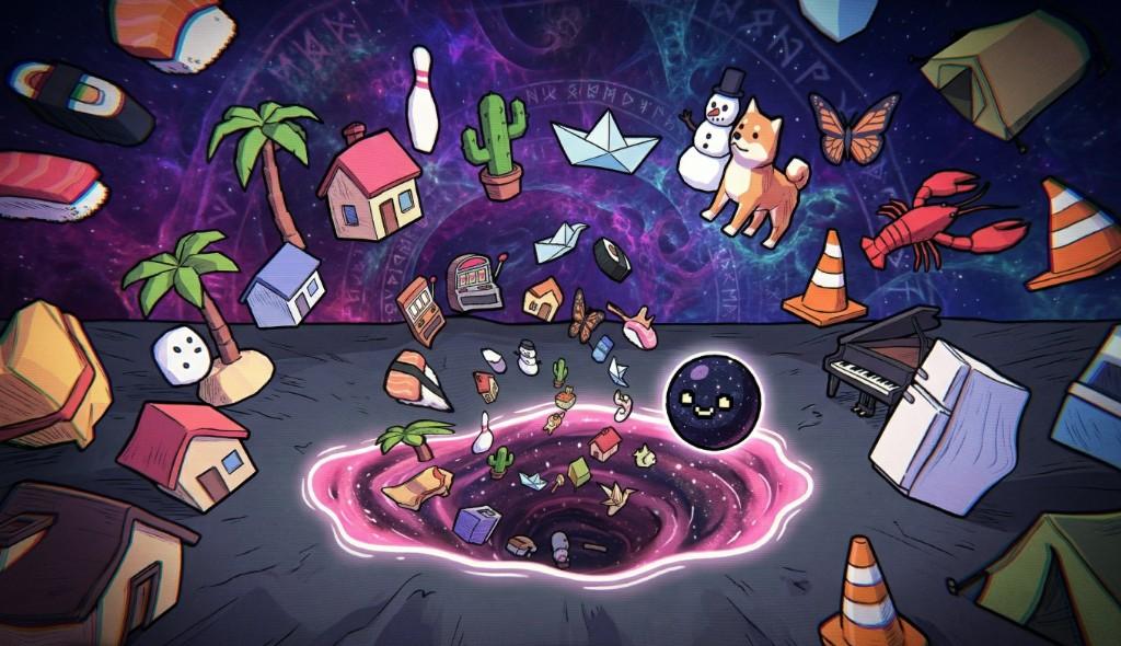 物理黑洞吞噬遊戲《Fill the Void》預定 9 月 8 日發售，與朋友一起吃光整個世界