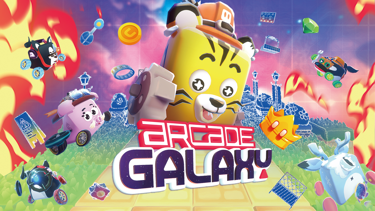 多人派對闖關遊戲《愛開蓋樂世 Arcade Galaxy》9 月 9 日正式登上 Steam