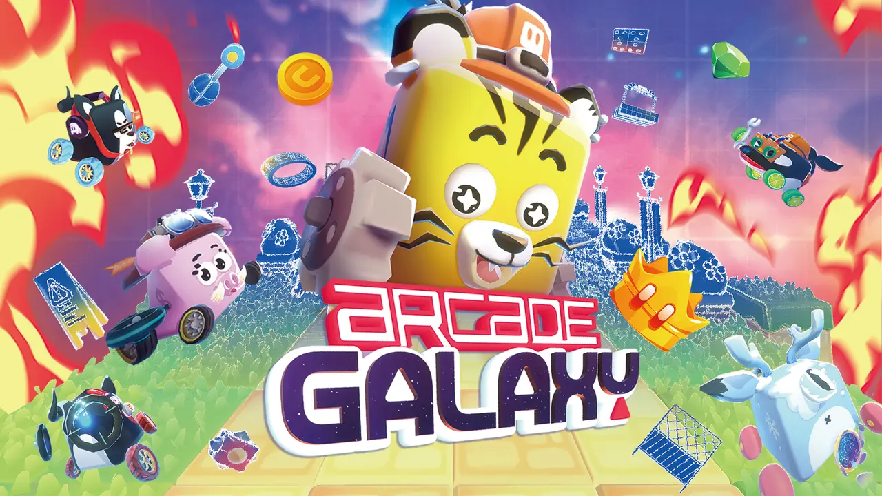多人派對闖關遊戲《愛開蓋樂世 Arcade Galaxy》9 月 9 日正式登上 Steam