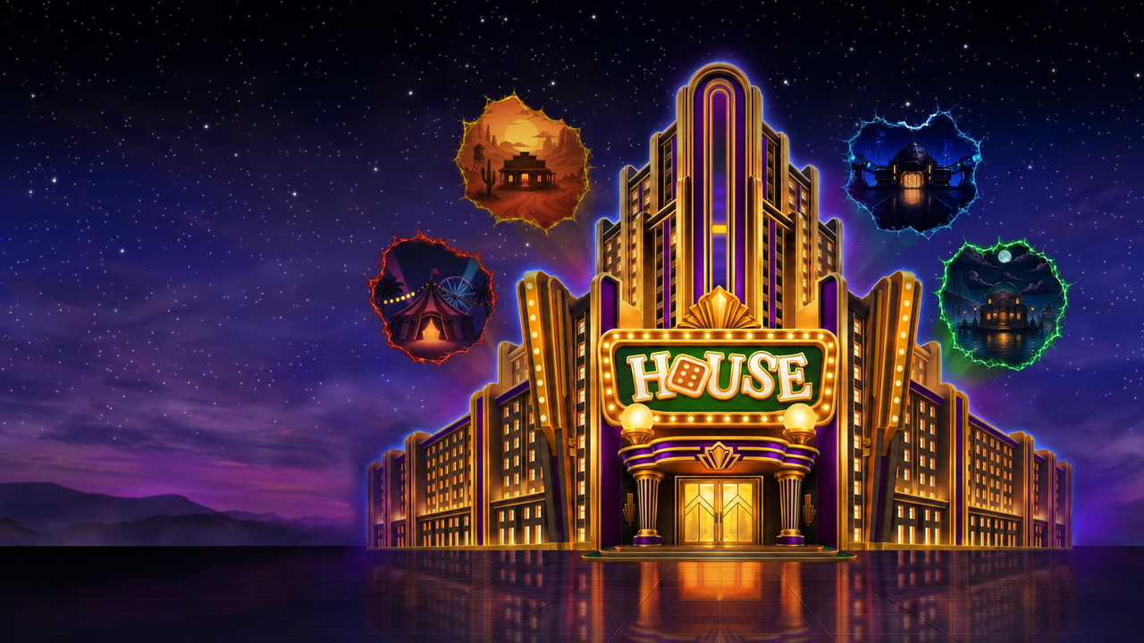 Roguelike 牌組構築遊戲《The House Always Wins》公開 Steam Demo，挑戰賭場多重宇宙