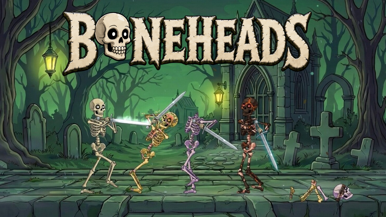 物理劍鬥派對遊戲《BoneHeads》公開 Steam 頁面，最多 4 人線上線下混戰