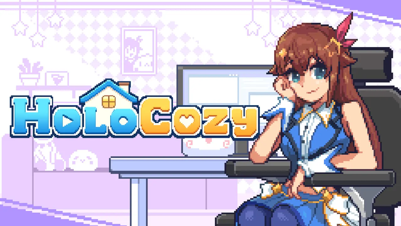 《HoloCozy》Steam 免費試玩版公開,新增好友系統與遊戲中心陪時乃空度過桌面日常