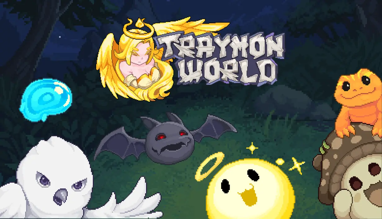 《Traymon World:工作列怪獸 RPG》全新試玩版登場,60 種怪獸在桌面角落展開冒險