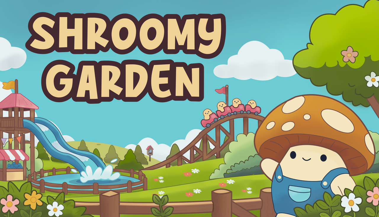 療癒像素遊樂園建造遊戲《Shroomy Garden》11 月 11 日 Steam 推出
