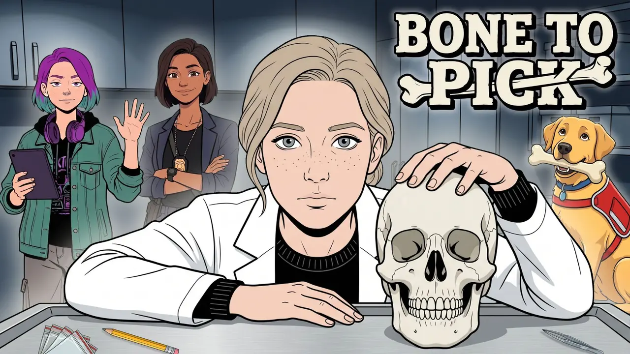 法醫推理視覺小說《Bone to Pick/拾骨謎案》10 月 8 日推出免費試玩版,首案完整體驗