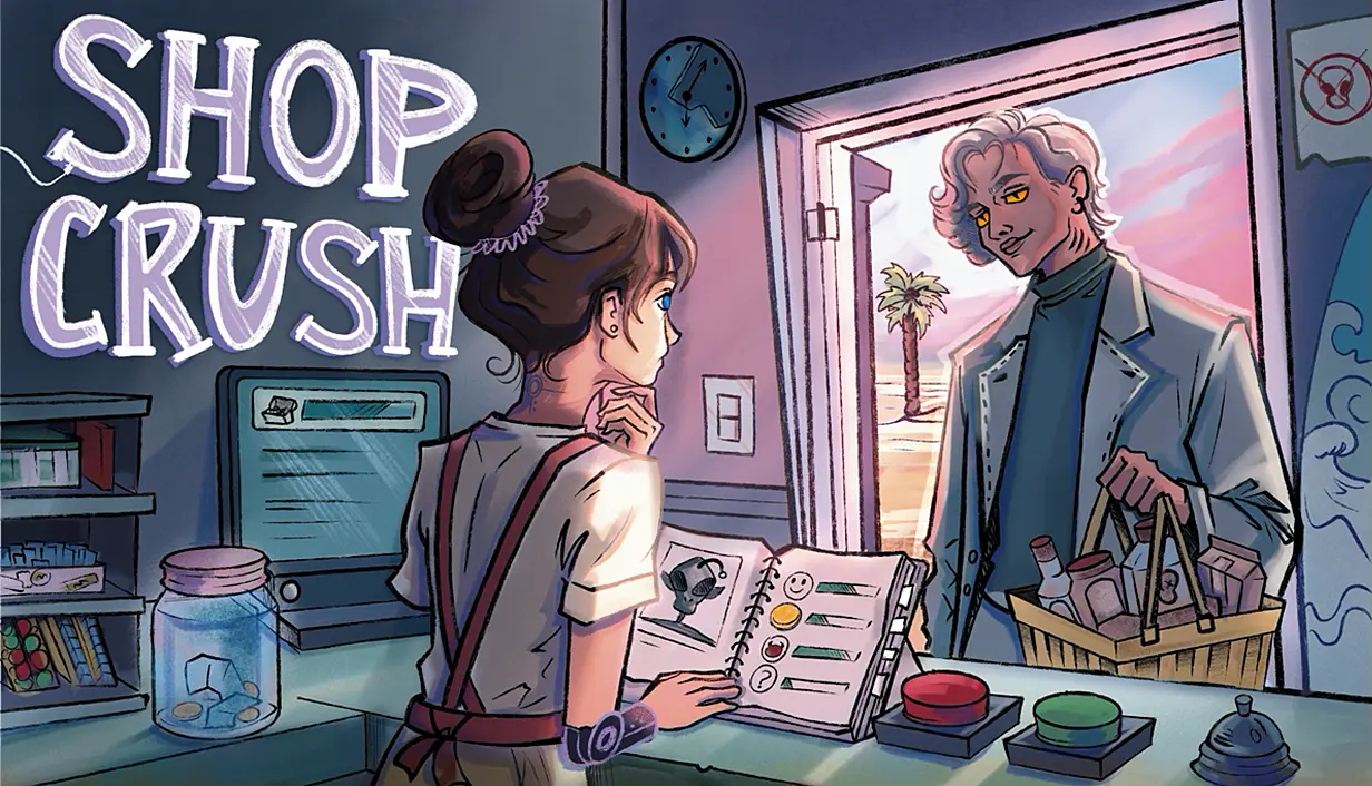二手商店經營 × 視覺小說《Shop Crush》公開新預告,試玩版預計 2026 年底推出