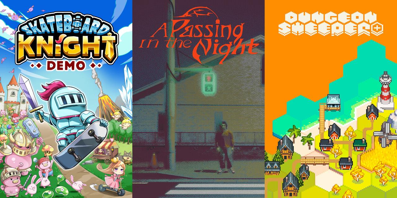 PLAYISM公布《滑板騎士》、《寂夜孤行》與《Dungeon Sweeper Plus》試玩版，三款作品同步登上 Steam