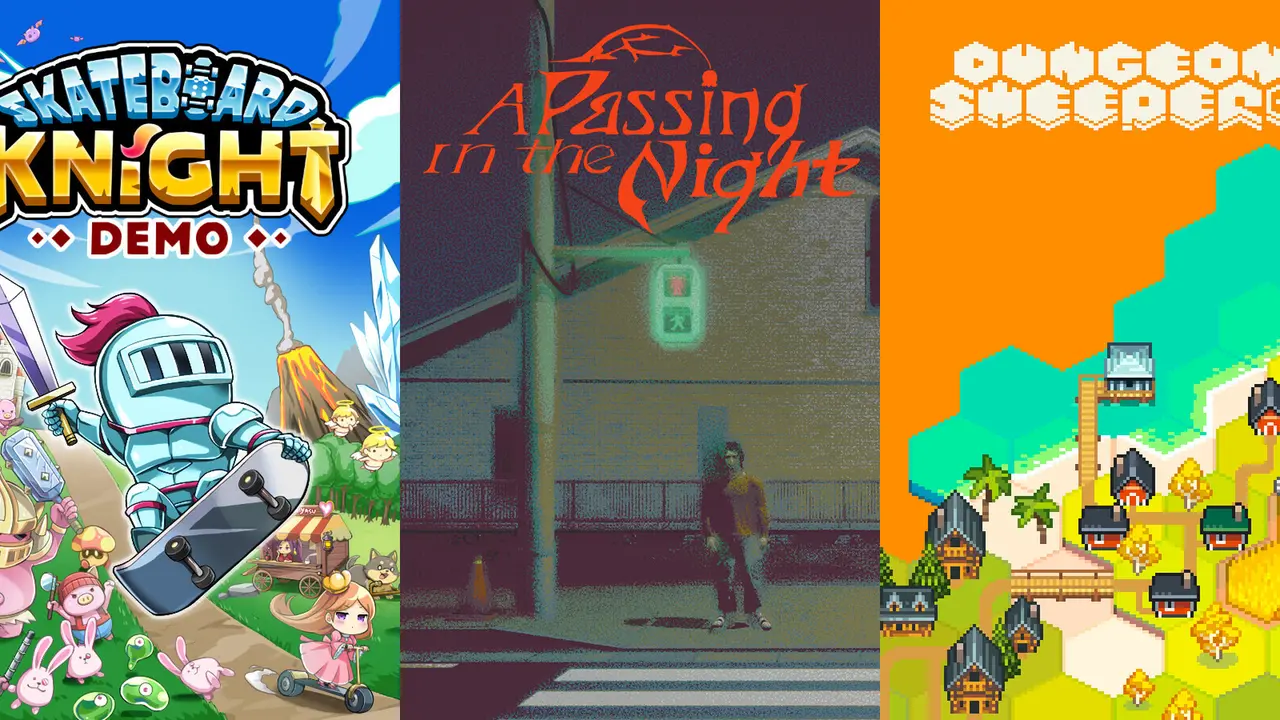 PLAYISM公布《滑板騎士》、《寂夜孤行》與《Dungeon Sweeper Plus》試玩版,三款作品同步登上 Steam