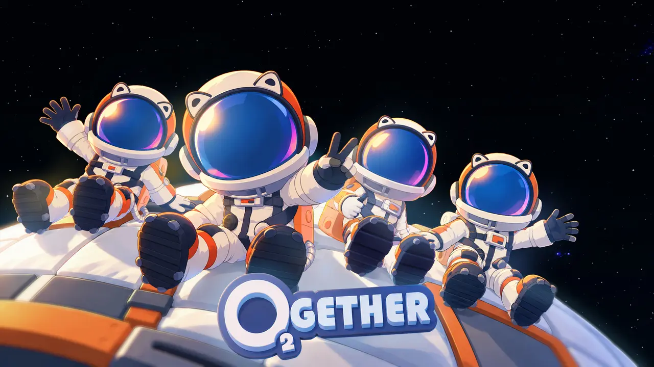 零重力合作生存遊戲《O2GETHER》免費 Demo 上線,10 月 29 日正式發售